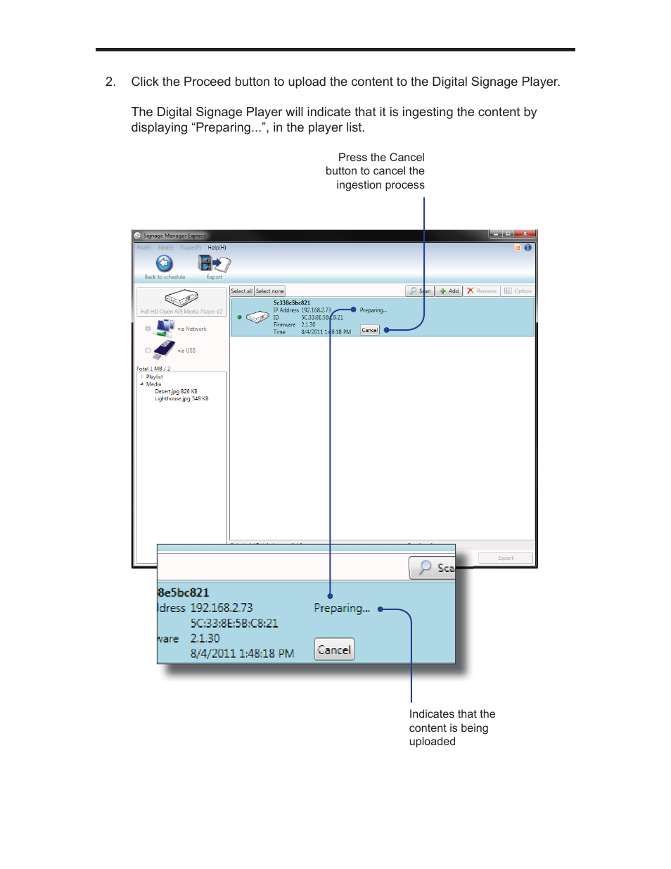 Signage manager express | Gefen EXT-HD-DSWF User Manual | Page 43 / 59