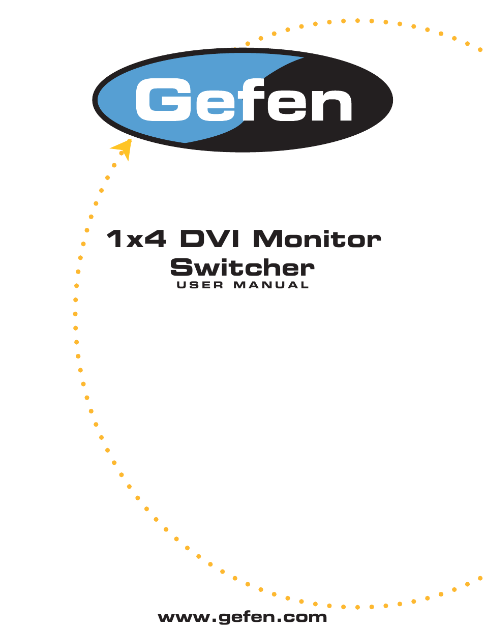 Gefen Monitor Switcher User Manual | 10 pages