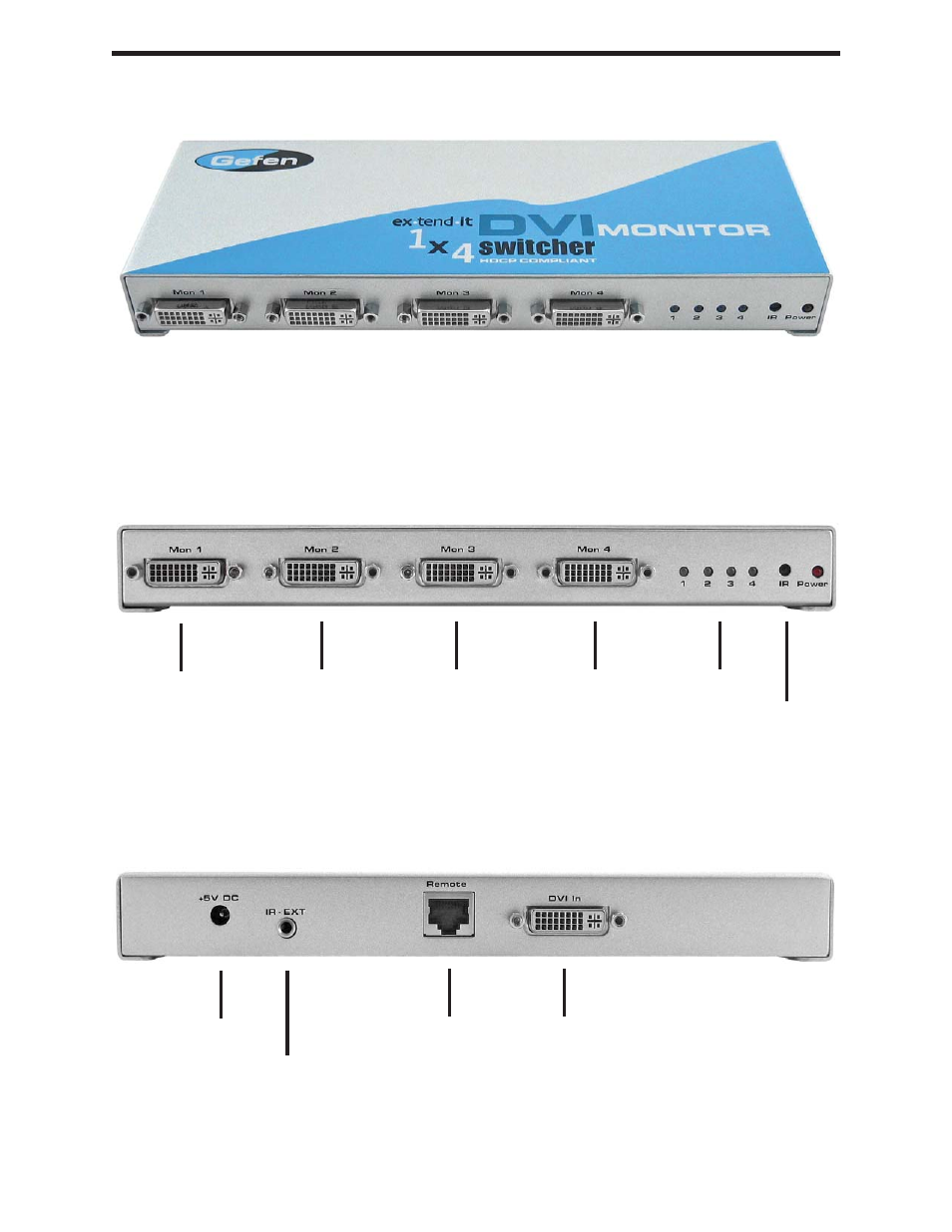 Gefen Monitor Switcher User Manual | Page 6 / 10