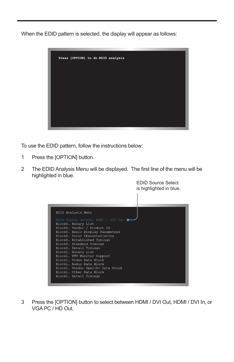 Pattern summary | Gefen GTB-HD-SIGGEN User Manual | Page 31 / 92