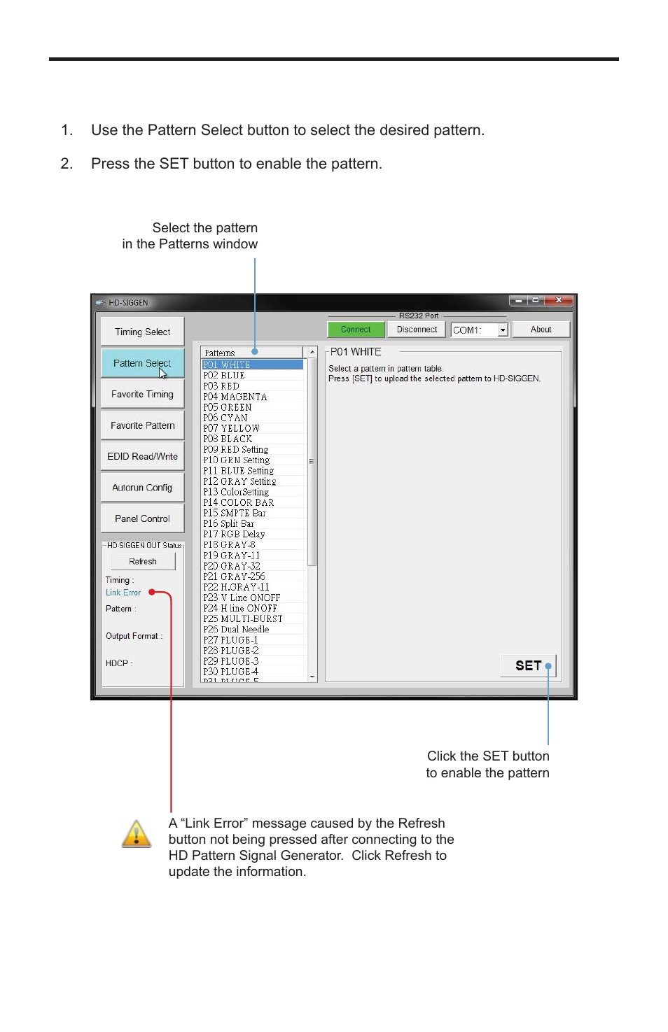 Hd pattern signal generator software | Gefen GTB-HD-SIGGEN User Manual | Page 54 / 92