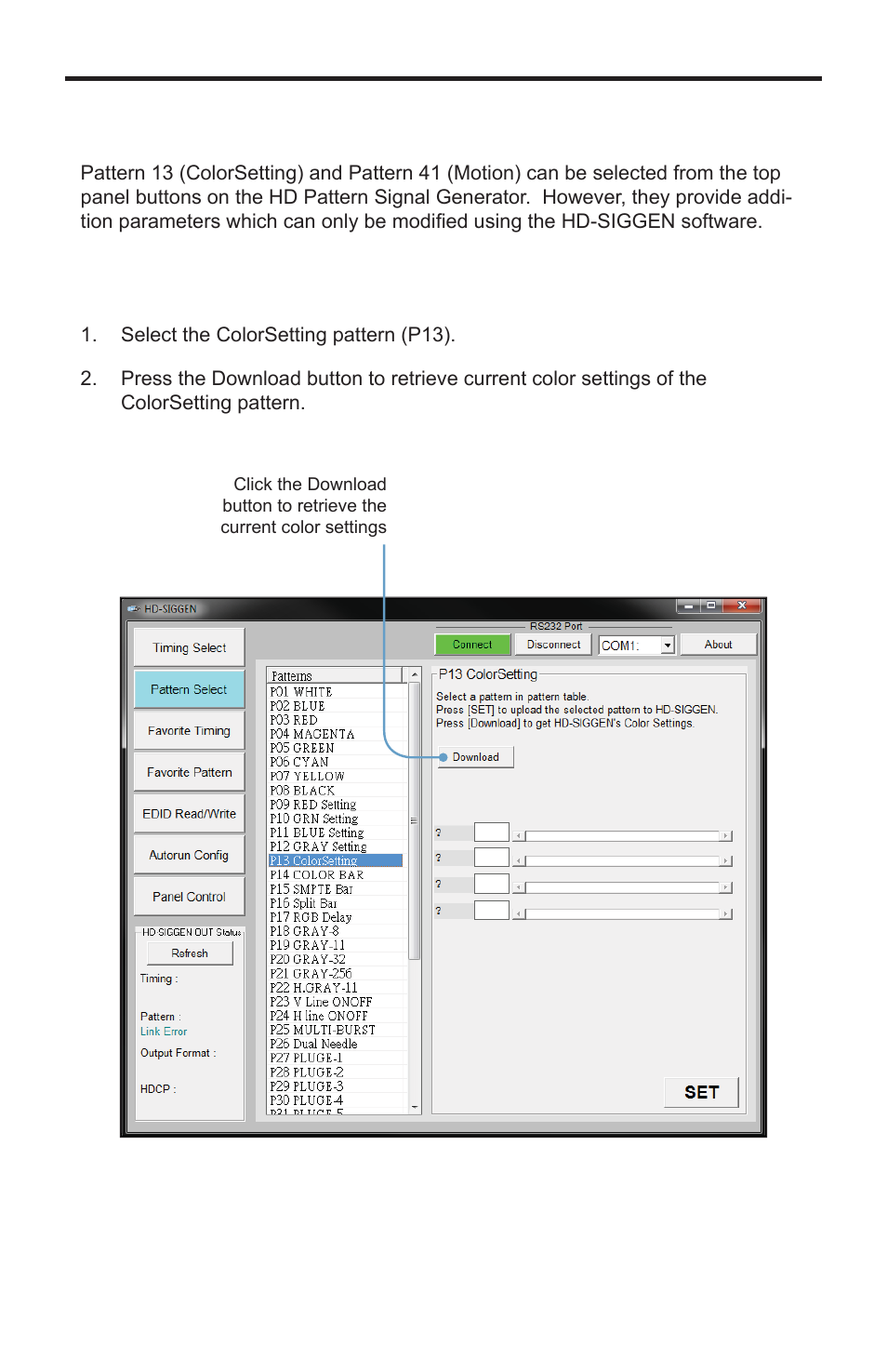 Hd pattern signal generator software | Gefen GTB-HD-SIGGEN User Manual | Page 55 / 92