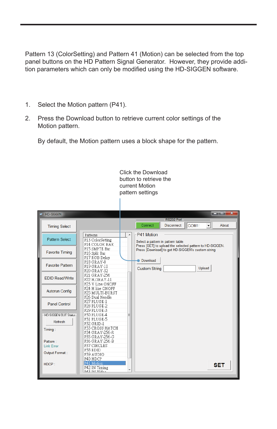 Hd pattern signal generator software | Gefen GTB-HD-SIGGEN User Manual | Page 57 / 92