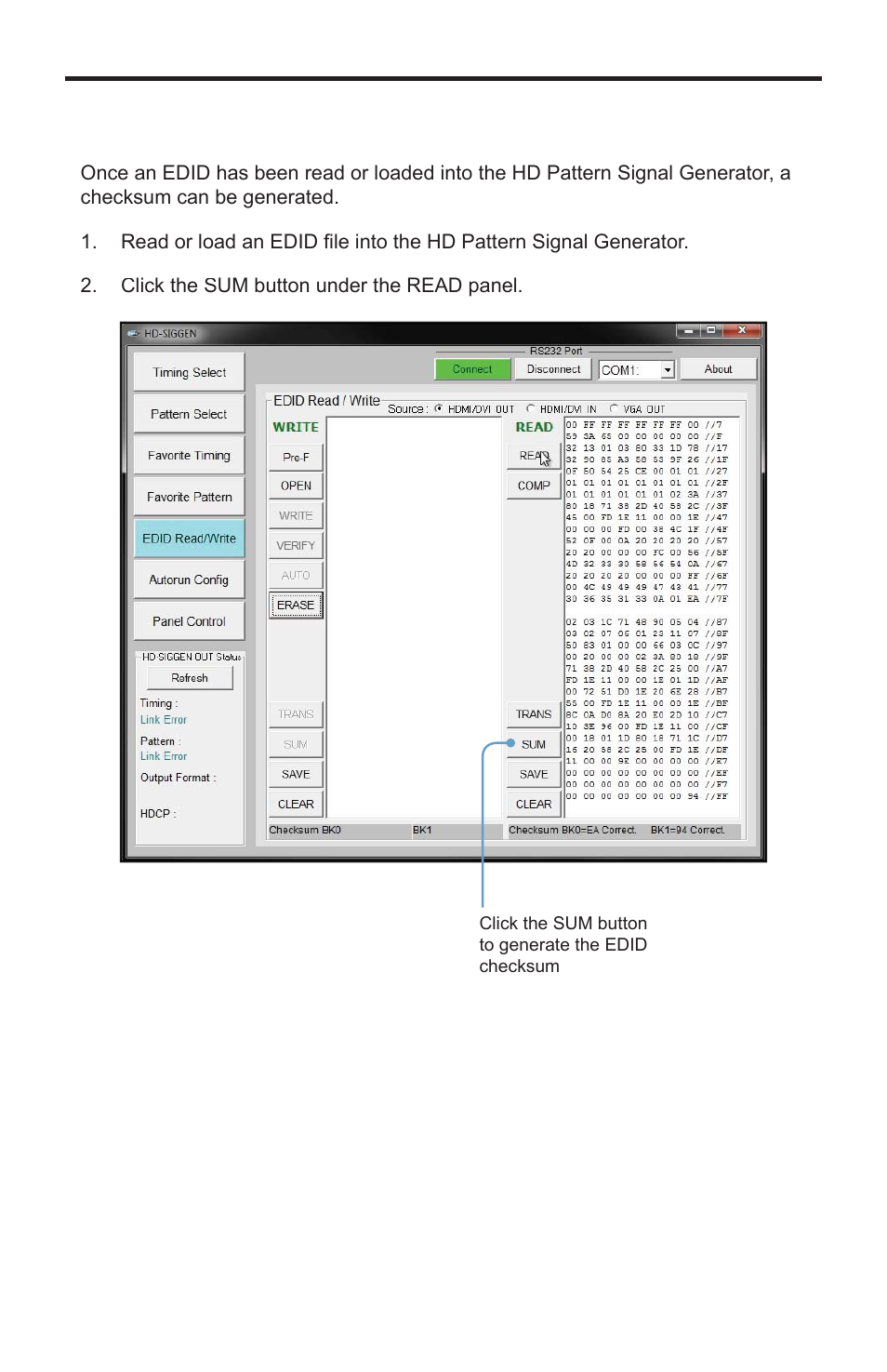 Hd pattern signal generator software | Gefen GTB-HD-SIGGEN User Manual | Page 67 / 92