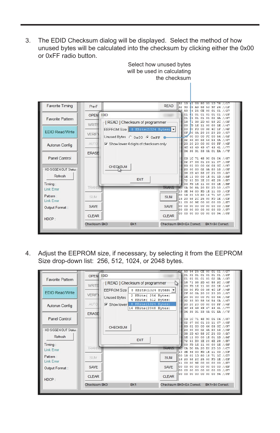 Hd pattern signal generator software | Gefen GTB-HD-SIGGEN User Manual | Page 68 / 92