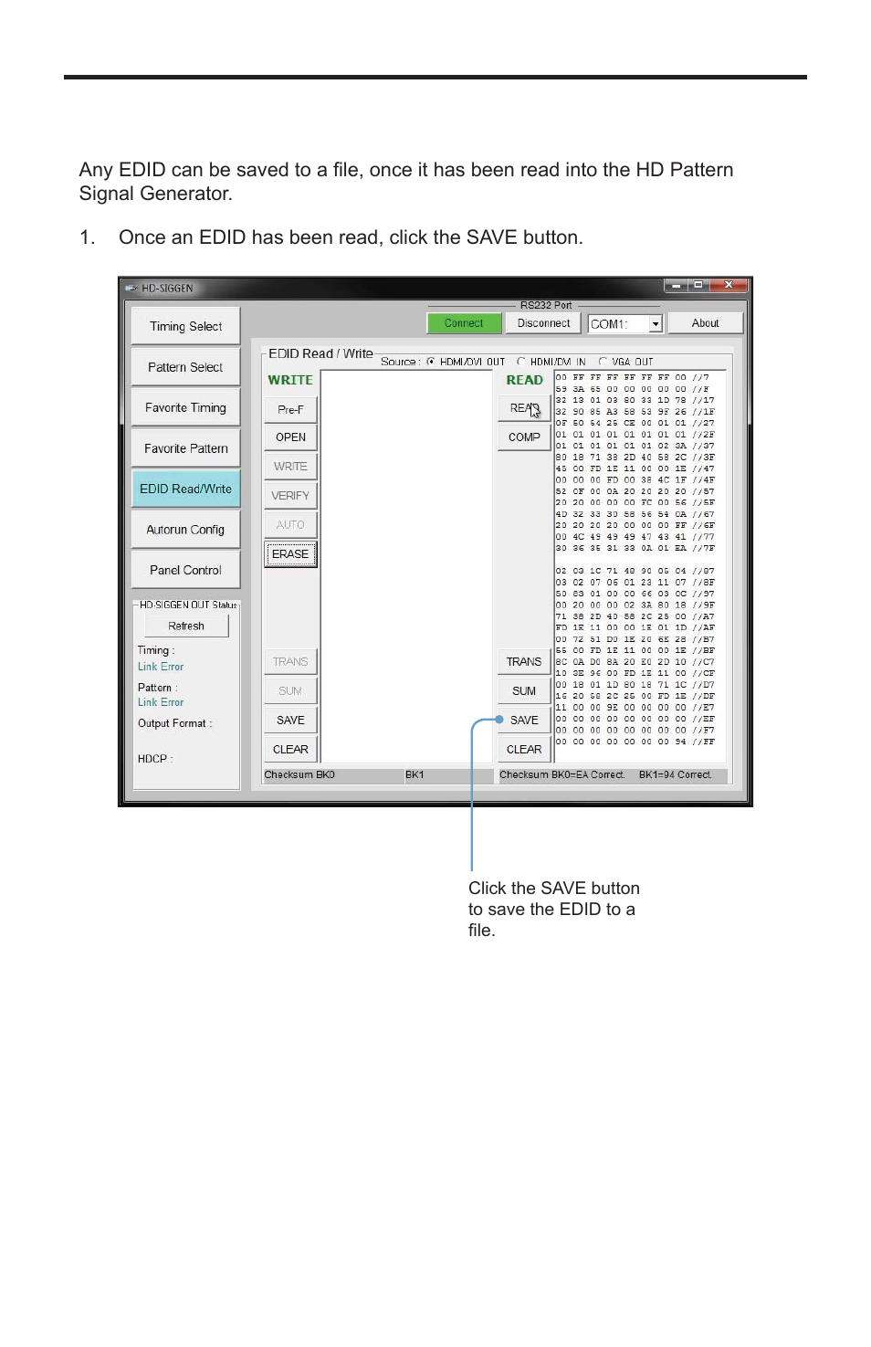 Hd pattern signal generator software | Gefen GTB-HD-SIGGEN User Manual | Page 70 / 92