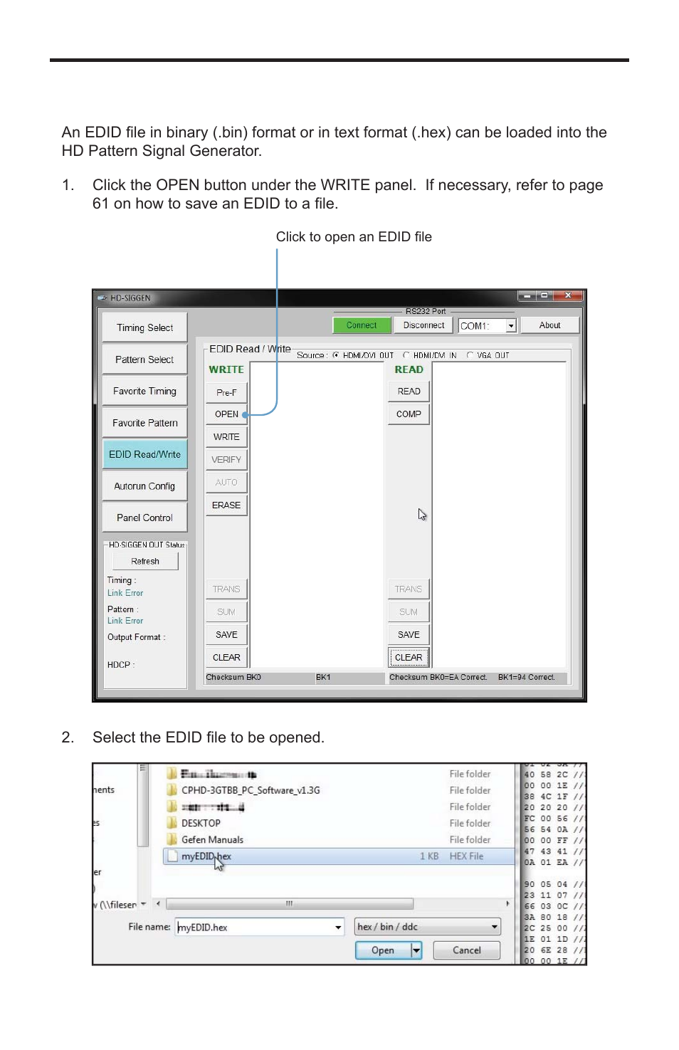 Hd pattern signal generator software | Gefen GTB-HD-SIGGEN User Manual | Page 74 / 92