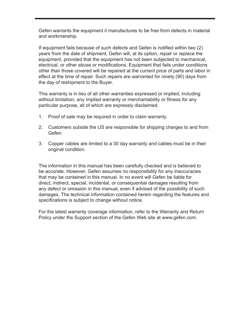 Gefen EXT-DVI-441DL User Manual | Page 27 / 31