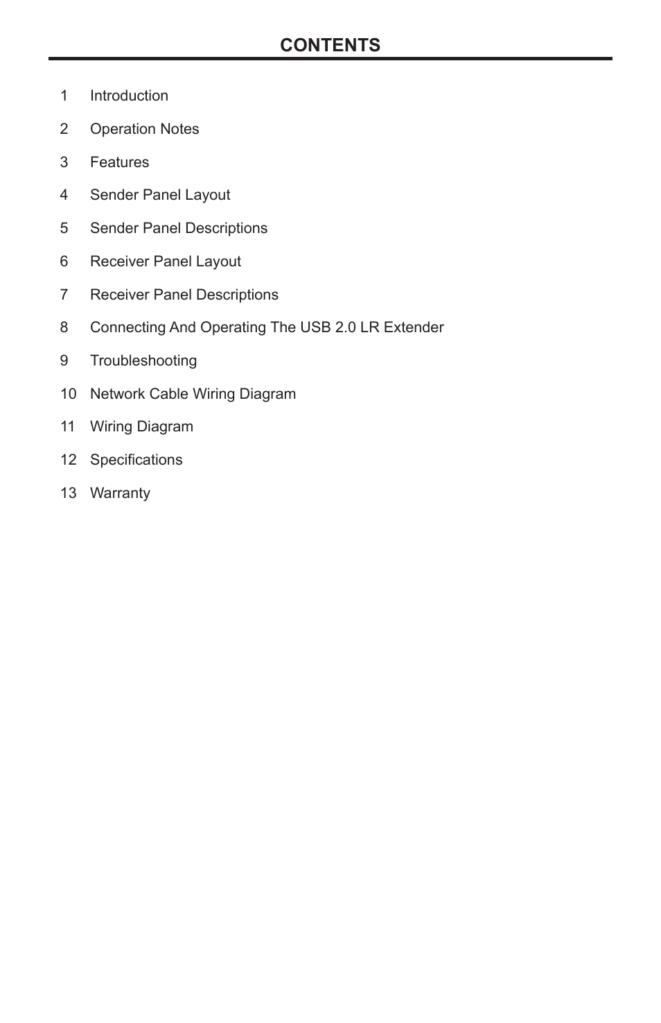 Gefen USB 2.0 LR Extender EXT-USB2.0-LR User Manual | Page 4 / 18