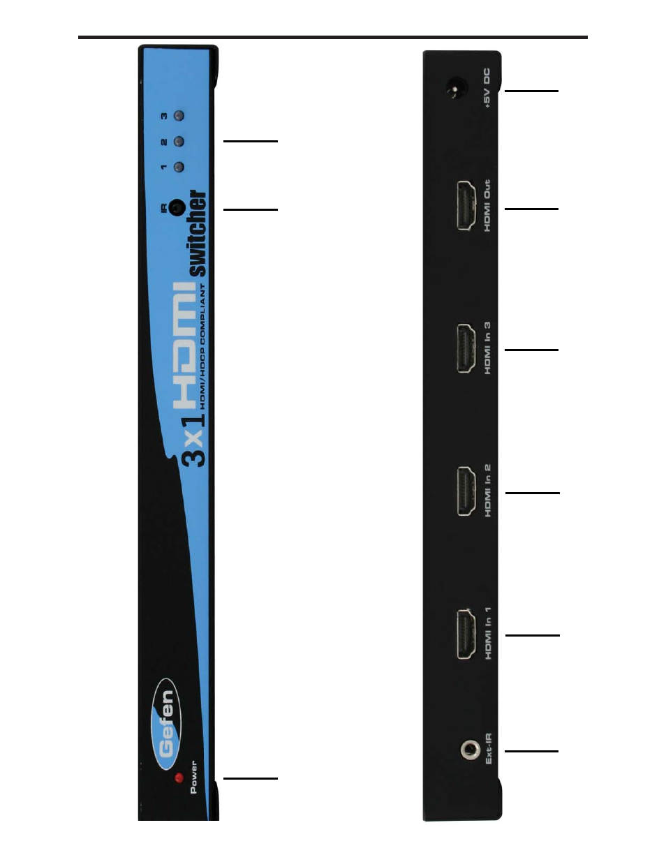 Gefen 3x1 HDMI Switcher User Manual | Page 6 / 13