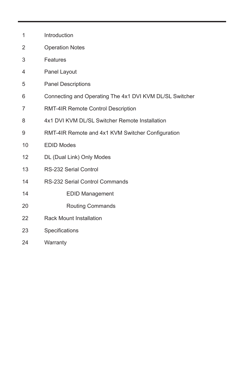 Gefen EXT-DVIKVM-441DL User Manual | Page 3 / 31