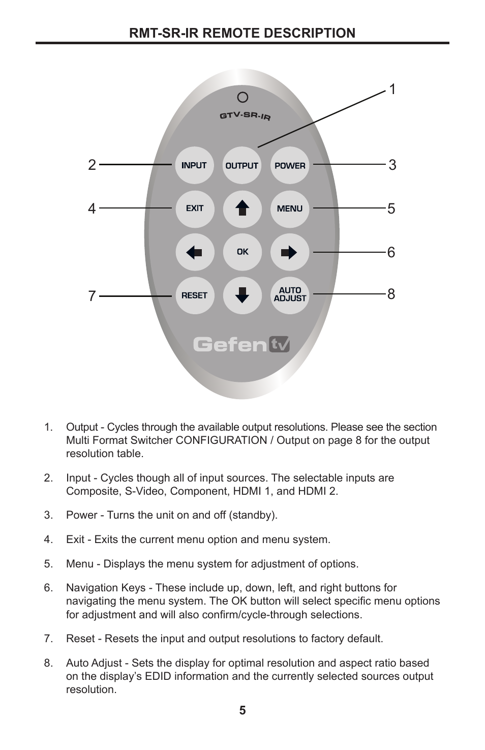 Gefen GTV-MFS User Manual | Page 9 / 24