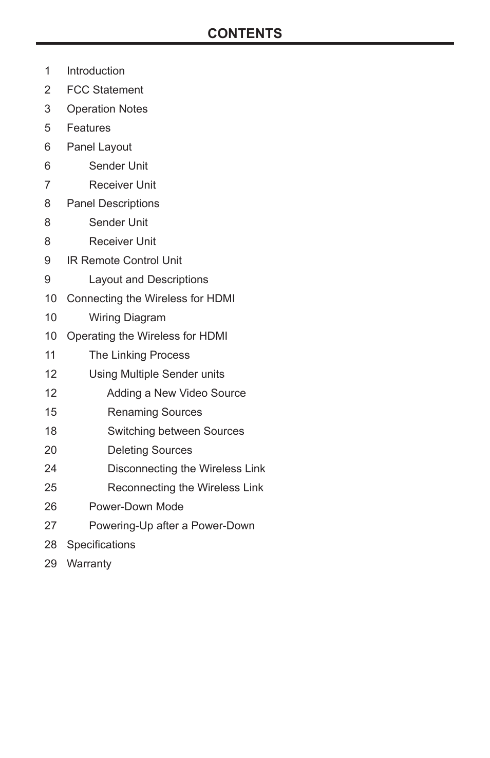 Gefen GTV-WHD-1080P-LR-BLK User Manual | Page 4 / 37