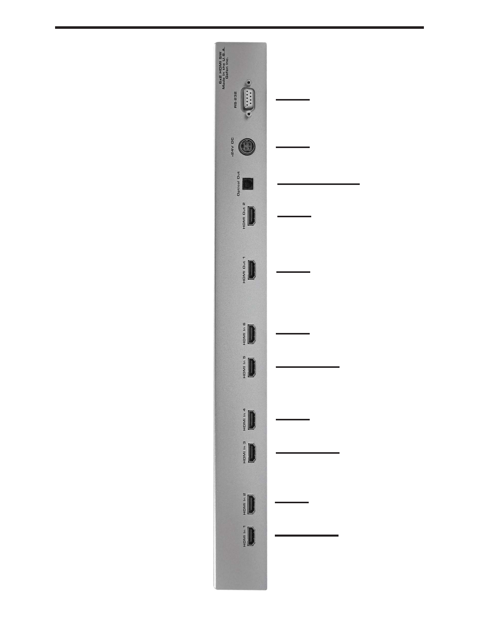 Gefen 6x2 HDMI User Manual | Page 7 / 14