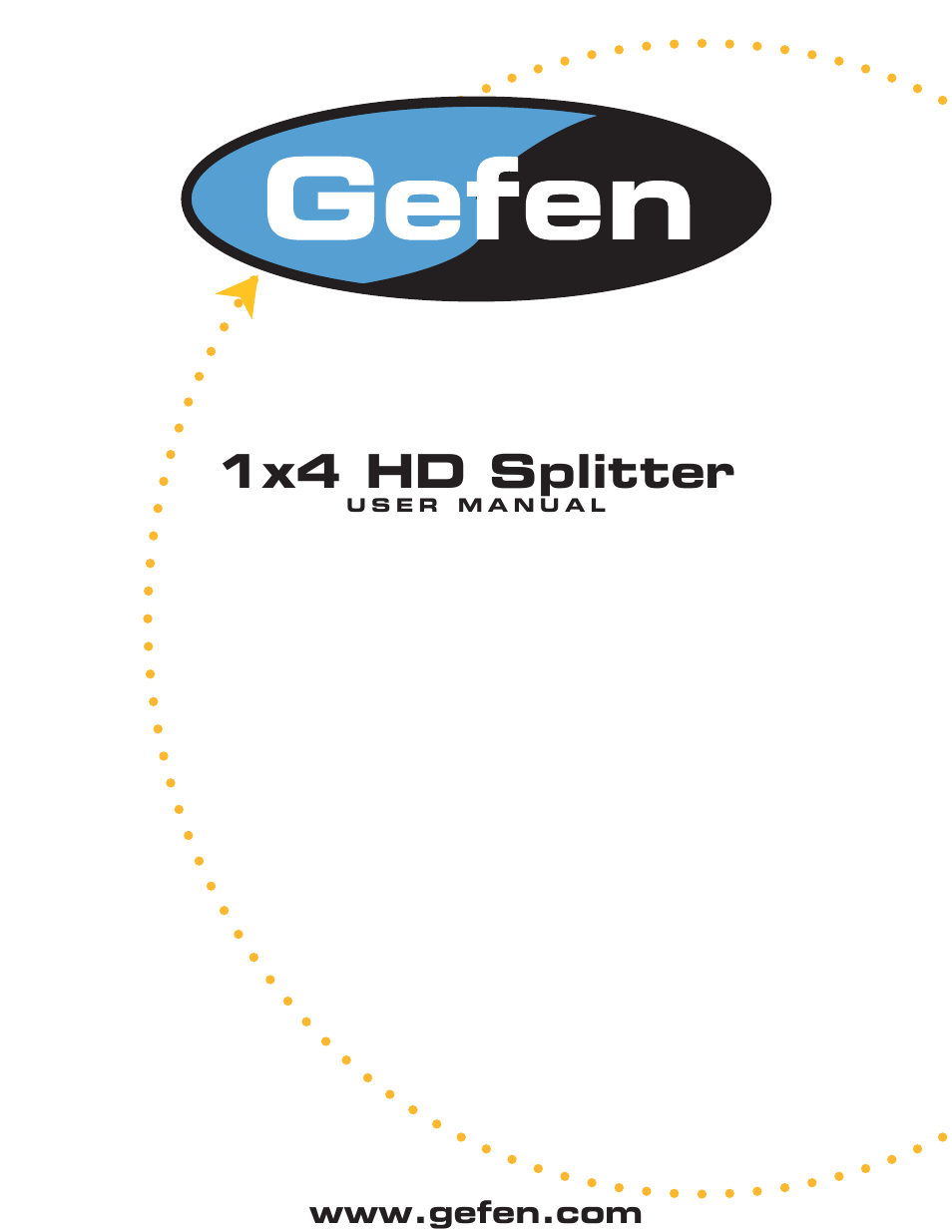 Gefen 1x4 User Manual | 9 pages