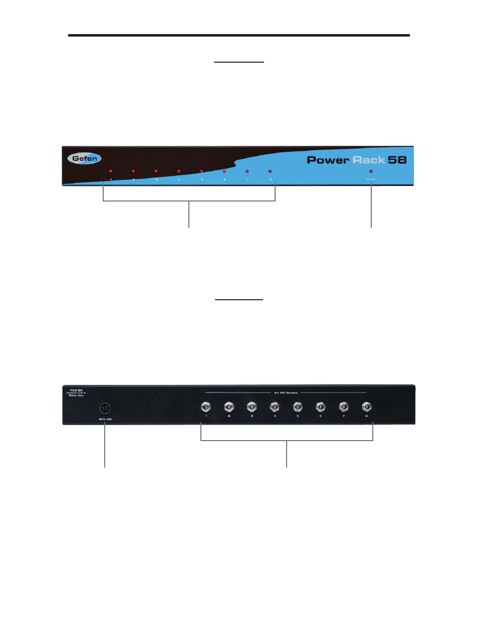 Gefen POWER RACK 58 EXT-PS5-8R User Manual | Page 7 / 14