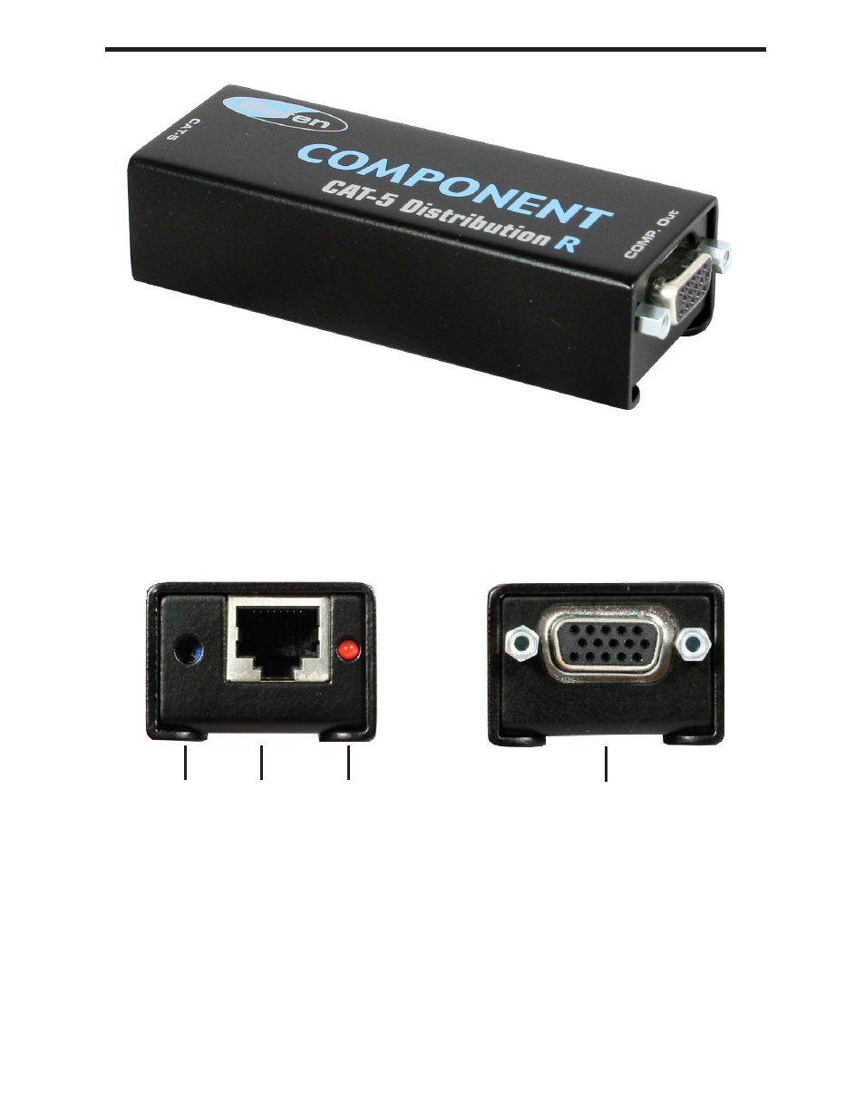 Gefen CAT-5 DA User Manual | Page 9 / 15