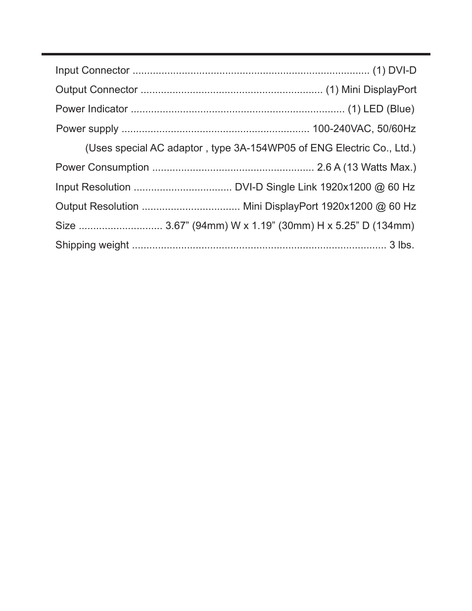 Gefen EXT-DVI-2-MDP User Manual | Page 10 / 10