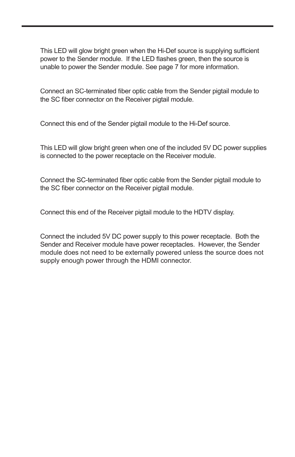 Cable descriptions | Gefen EXT-HD-CP-FM10 User Manual | Page 9 / 16