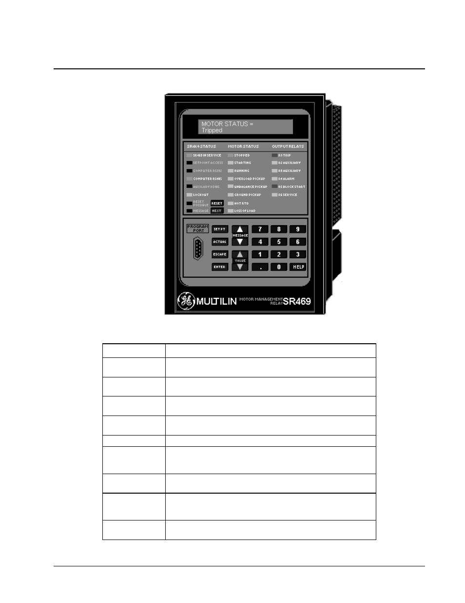 Sr469 motor management relay | GE DEH-210 User Manual | Page 102 / 220