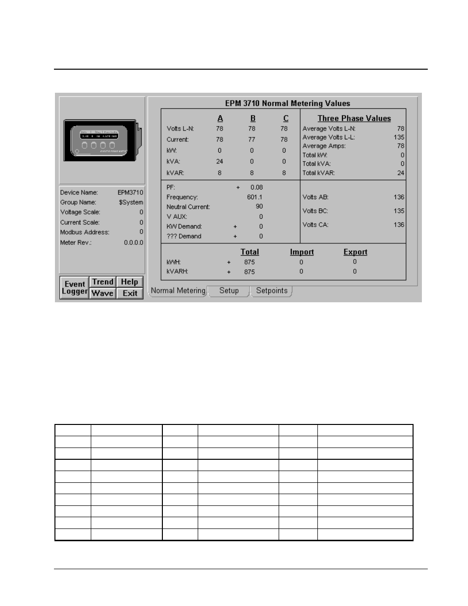 Epm 3710 meter | GE DEH-210 User Manual | Page 130 / 220