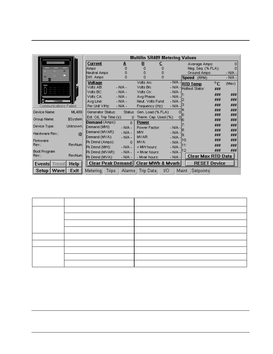 Sr489 generator management relay, Feeder management relay, 565 feeder management relay | GE DEH-210 User Manual | Page 186 / 220