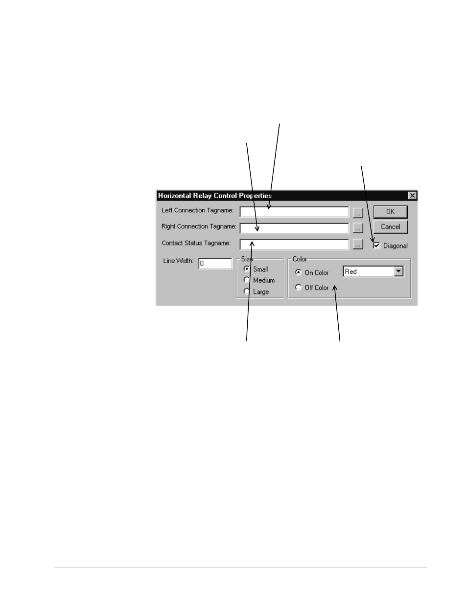 Horizontal and vertical relay one-line wizards | GE DEH-210 User Manual | Page 43 / 220