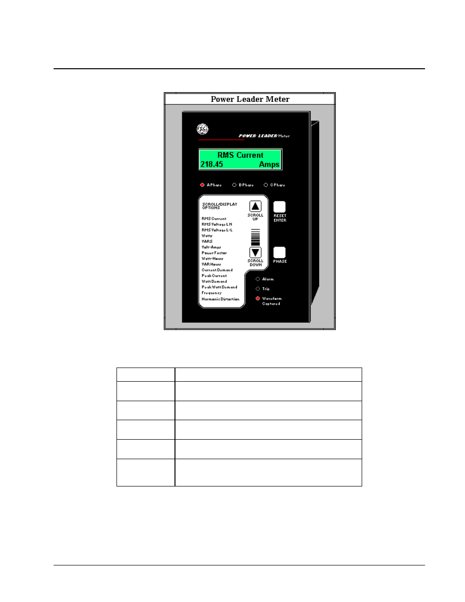 Power leader™ meter | GE DEH-210 User Manual | Page 78 / 220