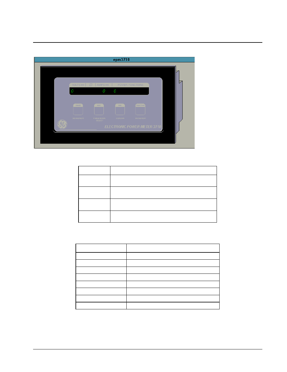 Epm 3710 meter | GE DEH-210 User Manual | Page 86 / 220