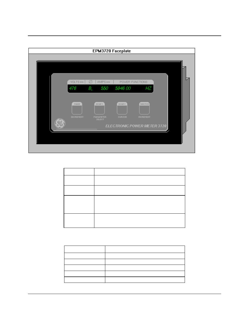 Epm 3720 meter | GE DEH-210 User Manual | Page 88 / 220