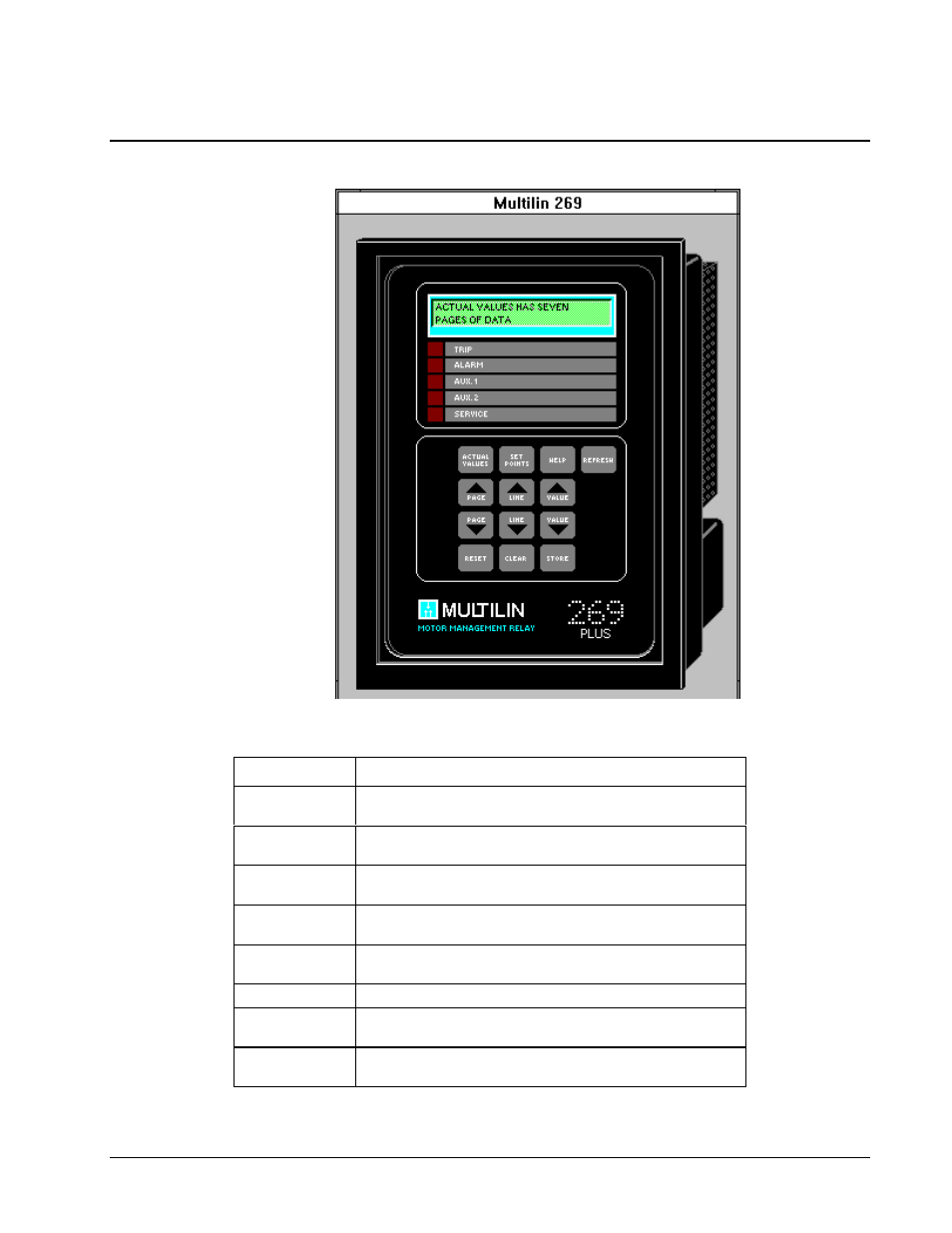 Plus motor management relay, 269 plus motor management relay | GE DEH-210 User Manual | Page 97 / 220