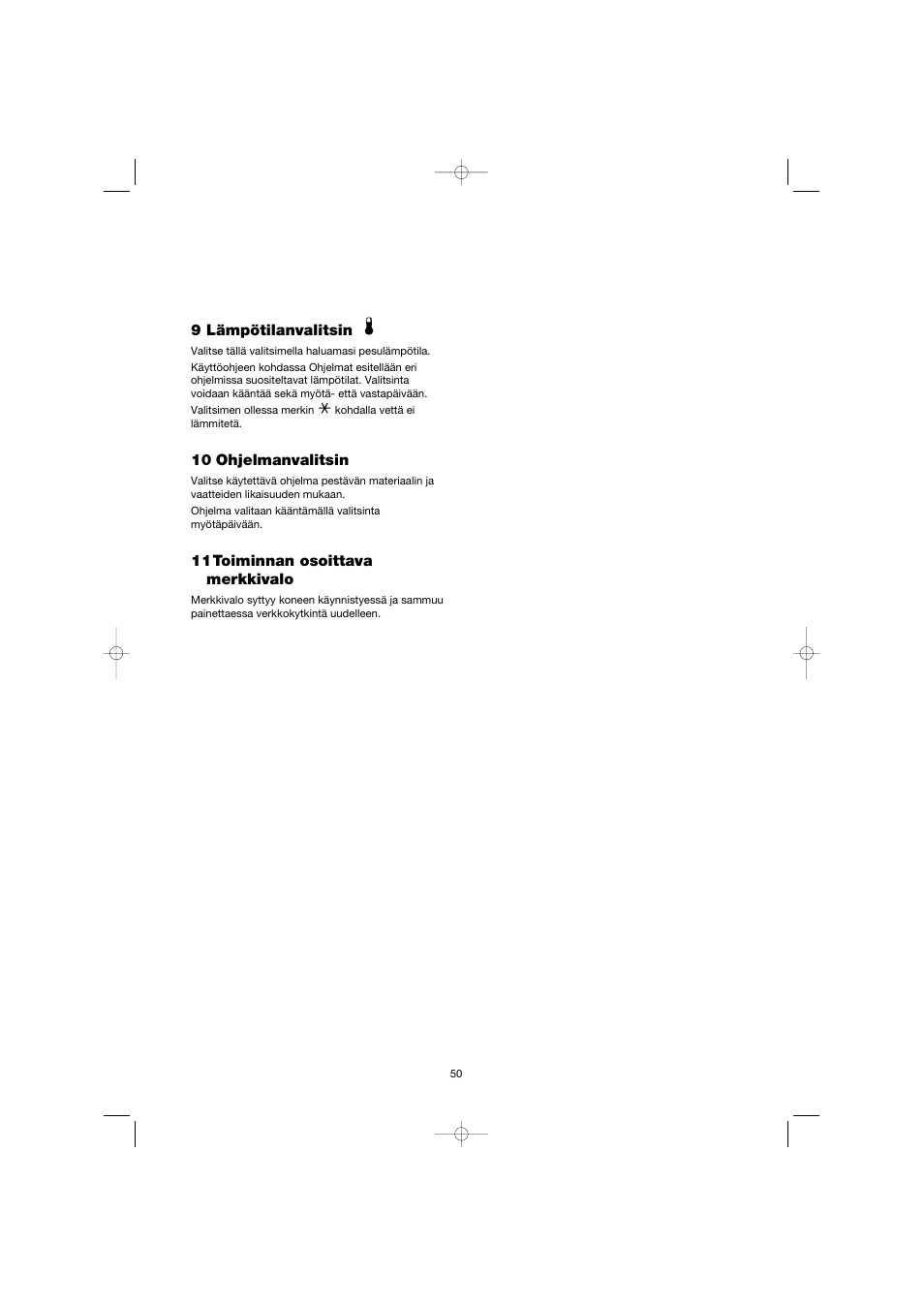Electrolux EW 1063 S User Manual | Page 50 / 86