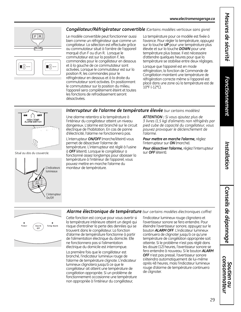 GE FUM21  EU User Manual | Page 29 / 60