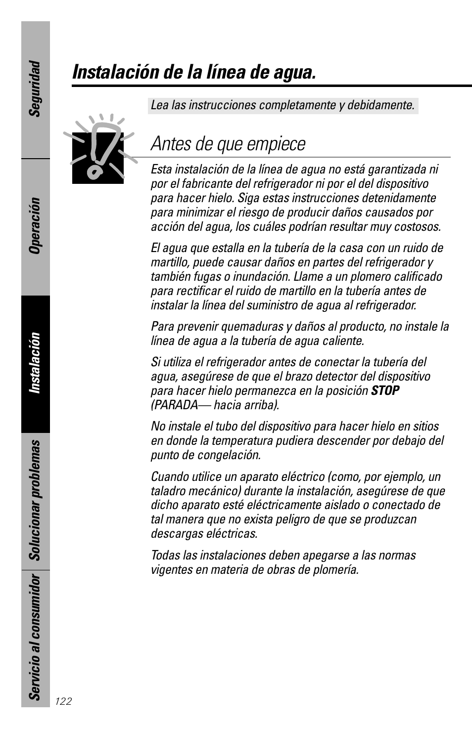 GE 28 User Manual | Page 122 / 136