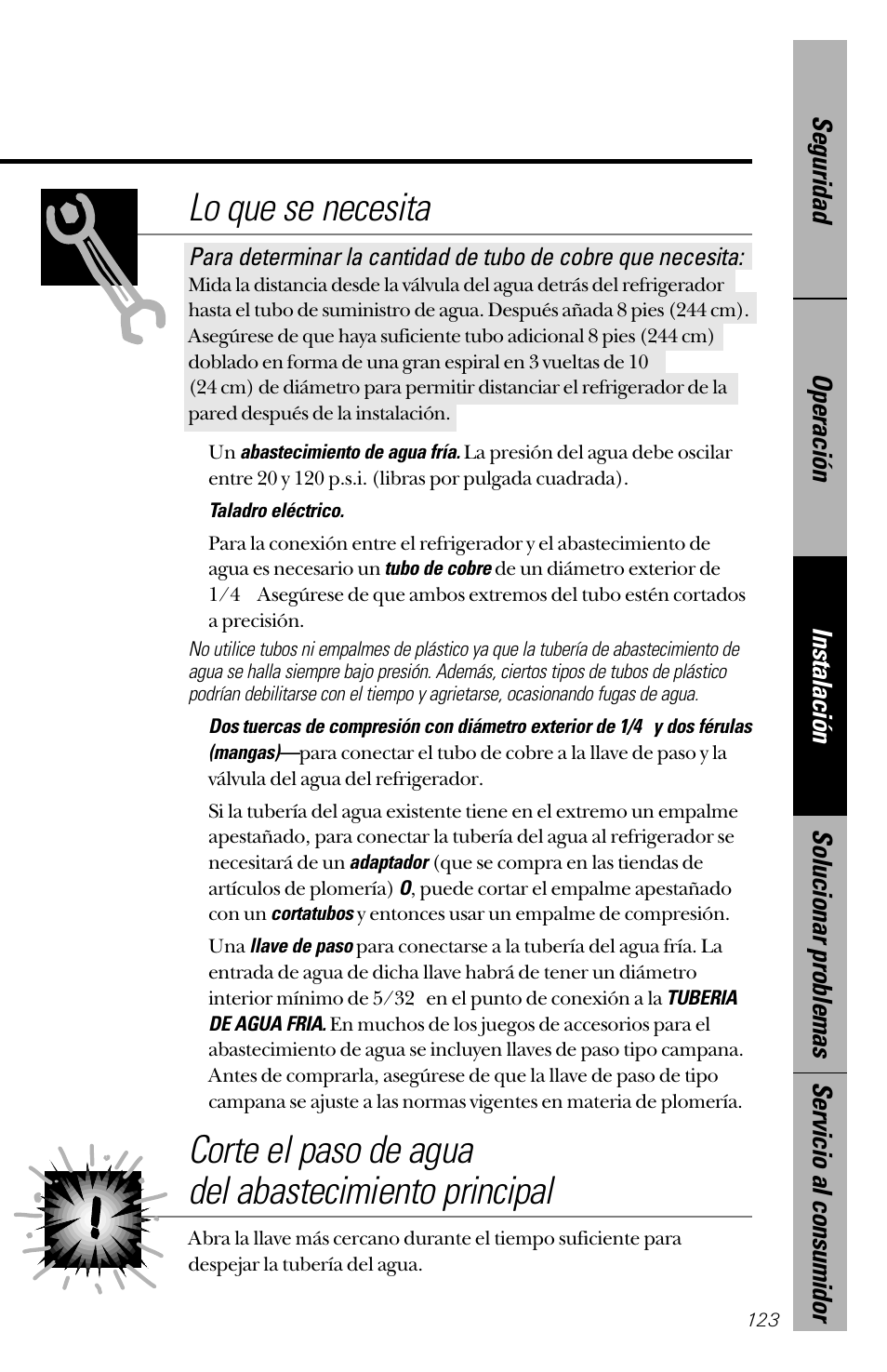 GE 28 User Manual | Page 123 / 136