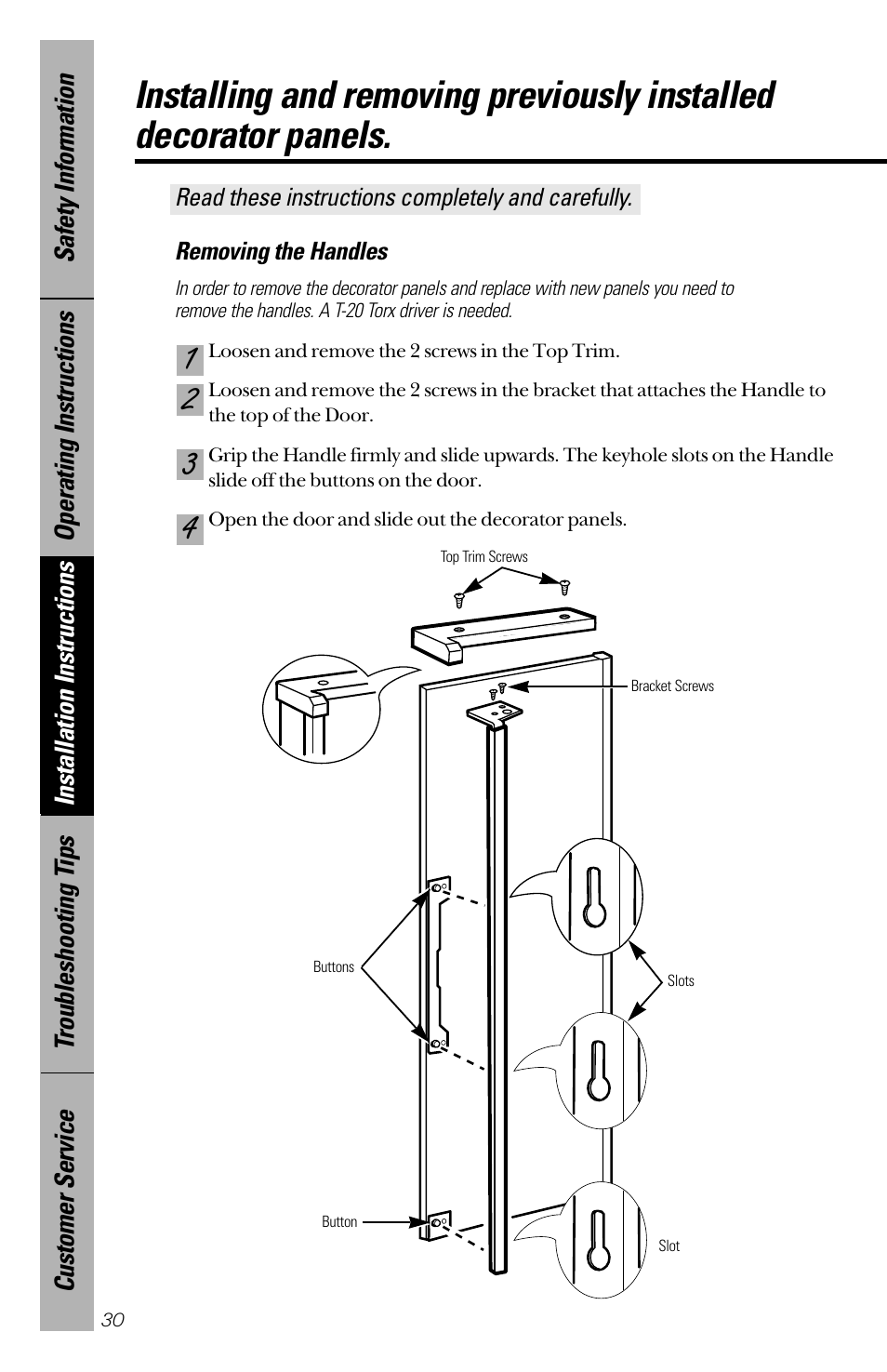 GE 28 User Manual | Page 30 / 136