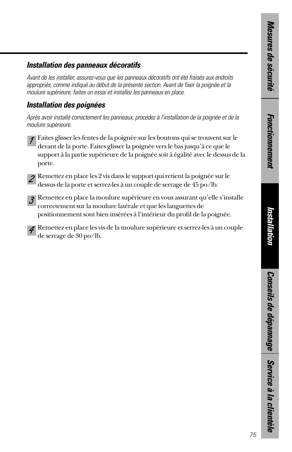 GE 28 User Manual | Page 75 / 136