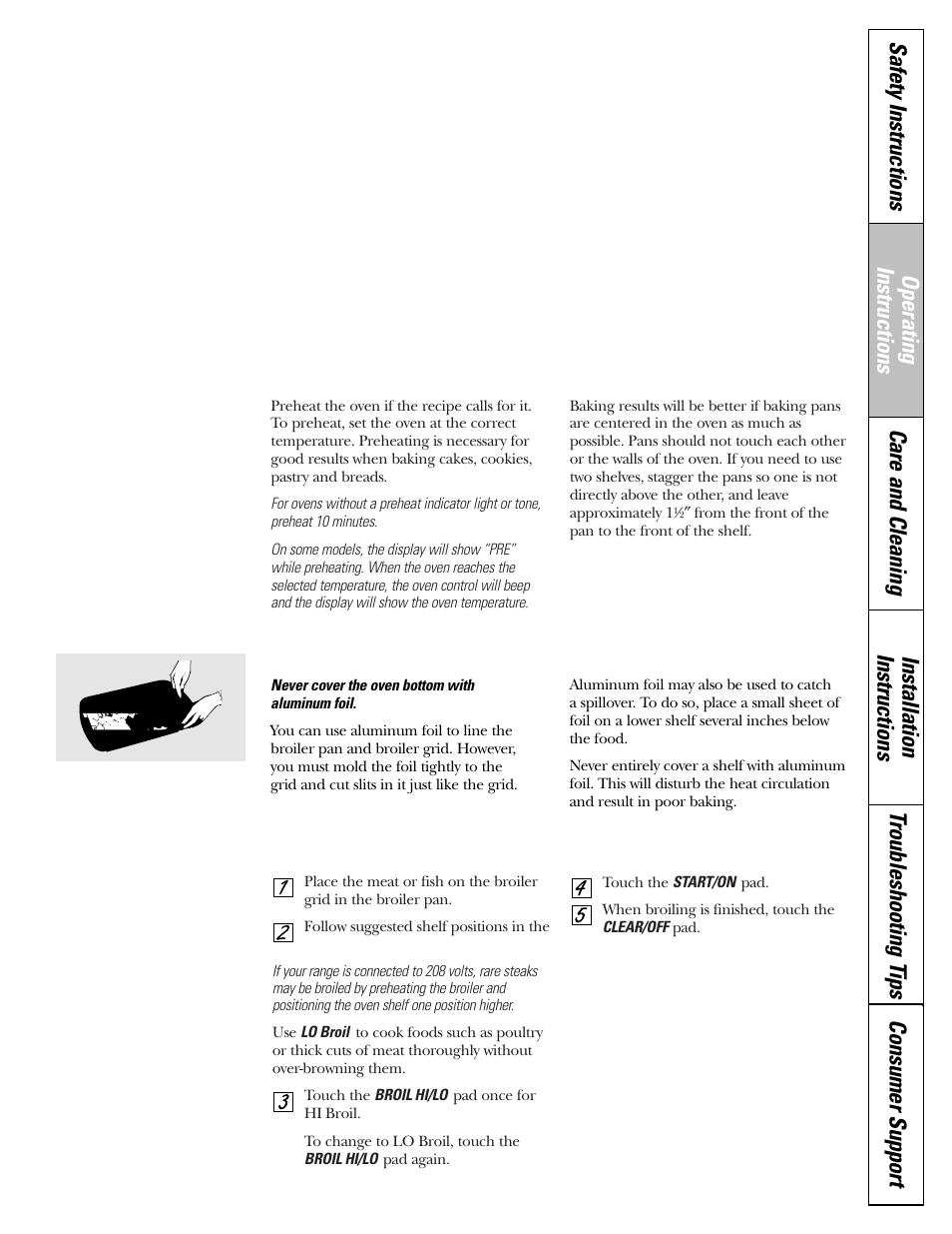 GE Electric Coil & Radiant JBP22 User Manual | Page 13 / 52
