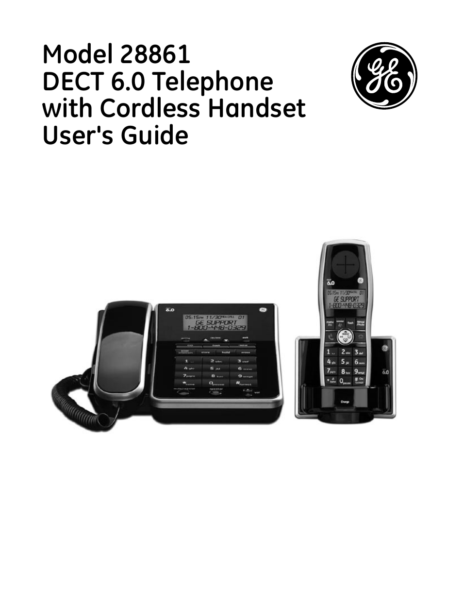 GE DECT 28861xx2 User Manual | 44 pages