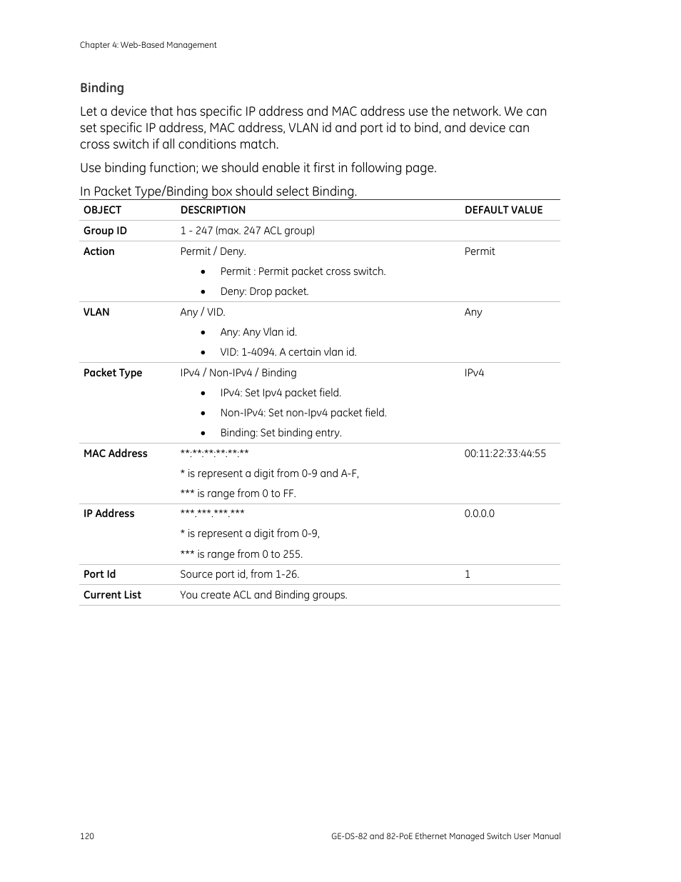 GE DS-82 User Manual | Page 124 / 226