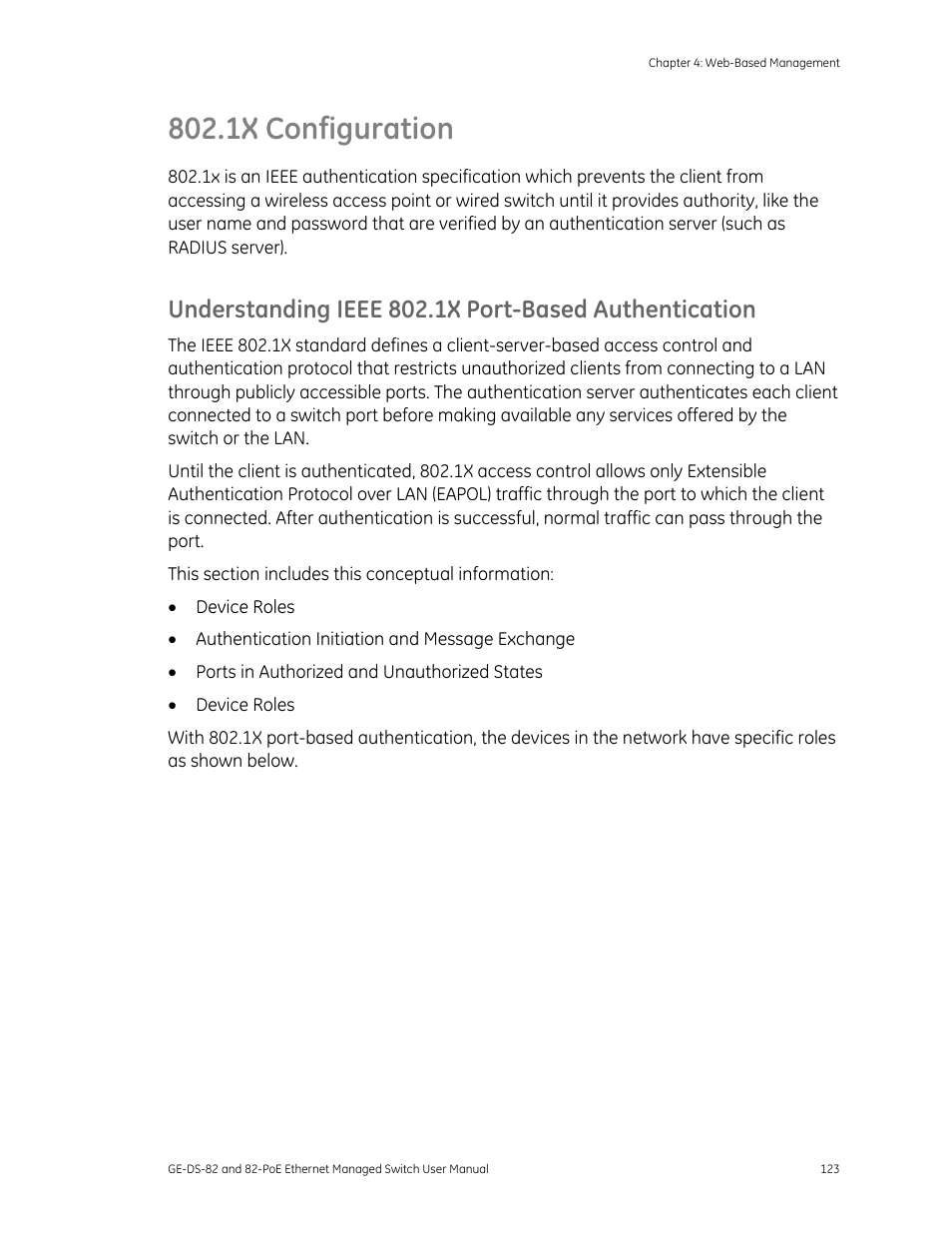 1x configuration | GE DS-82 User Manual | Page 127 / 226