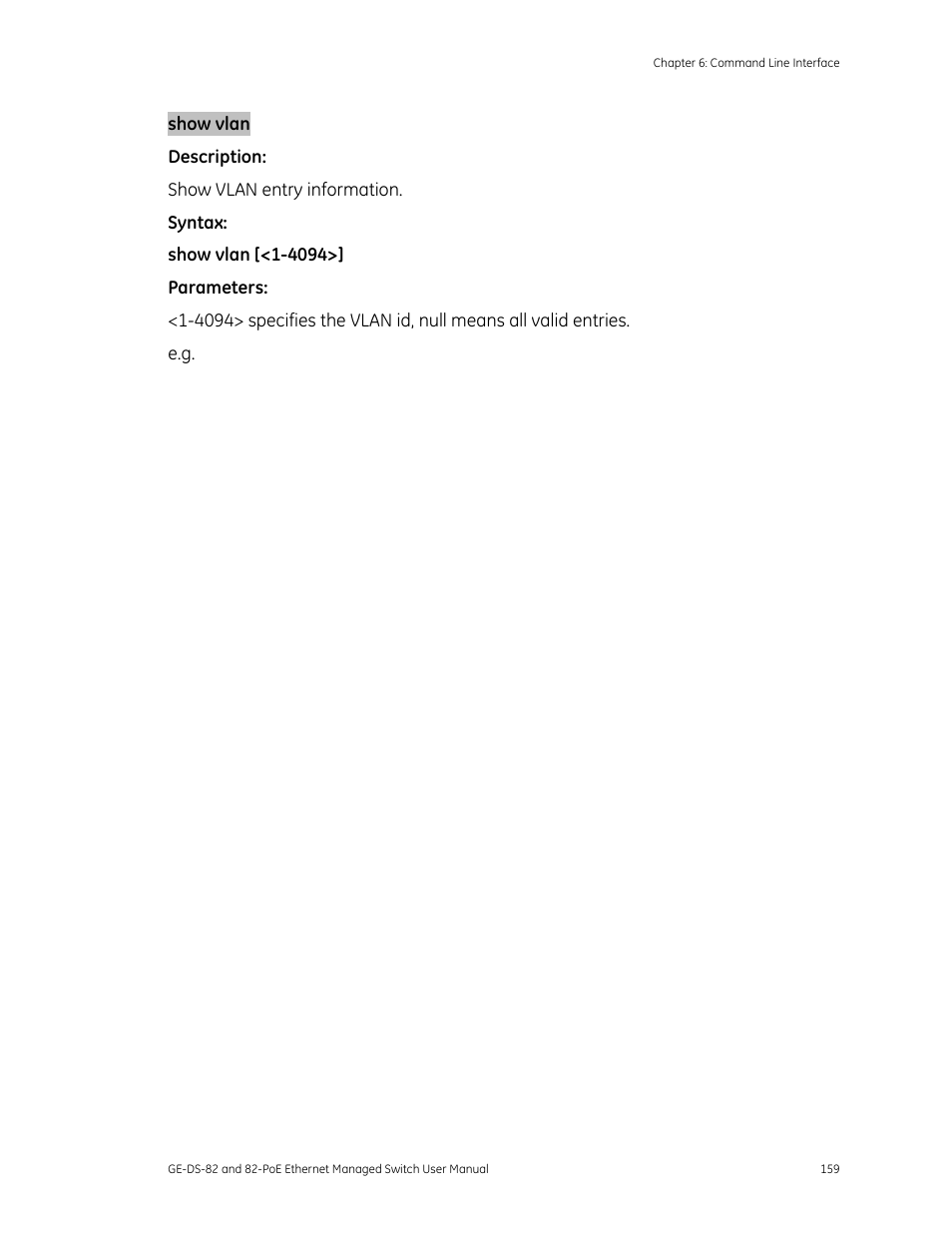GE DS-82 User Manual | Page 163 / 226