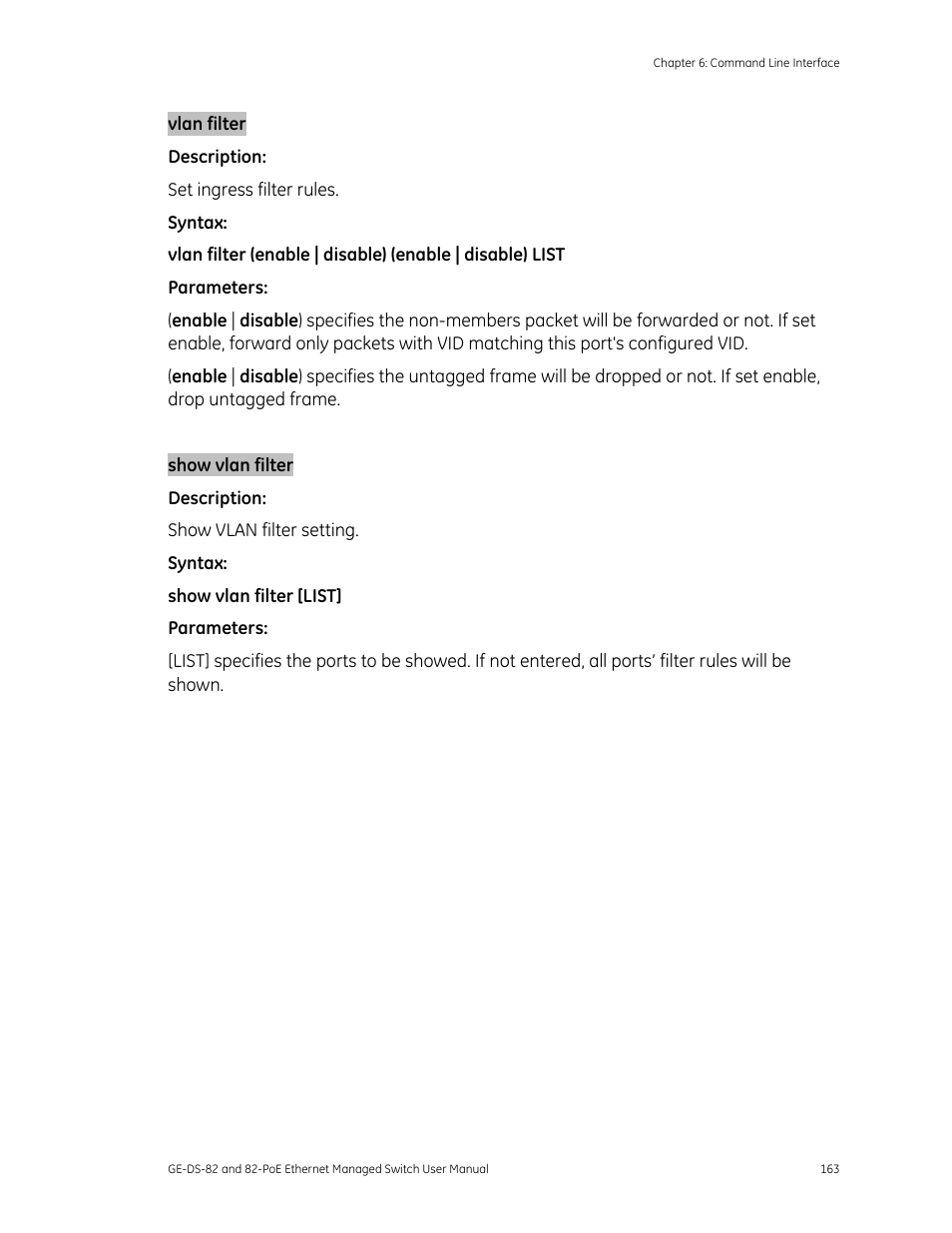 GE DS-82 User Manual | Page 167 / 226
