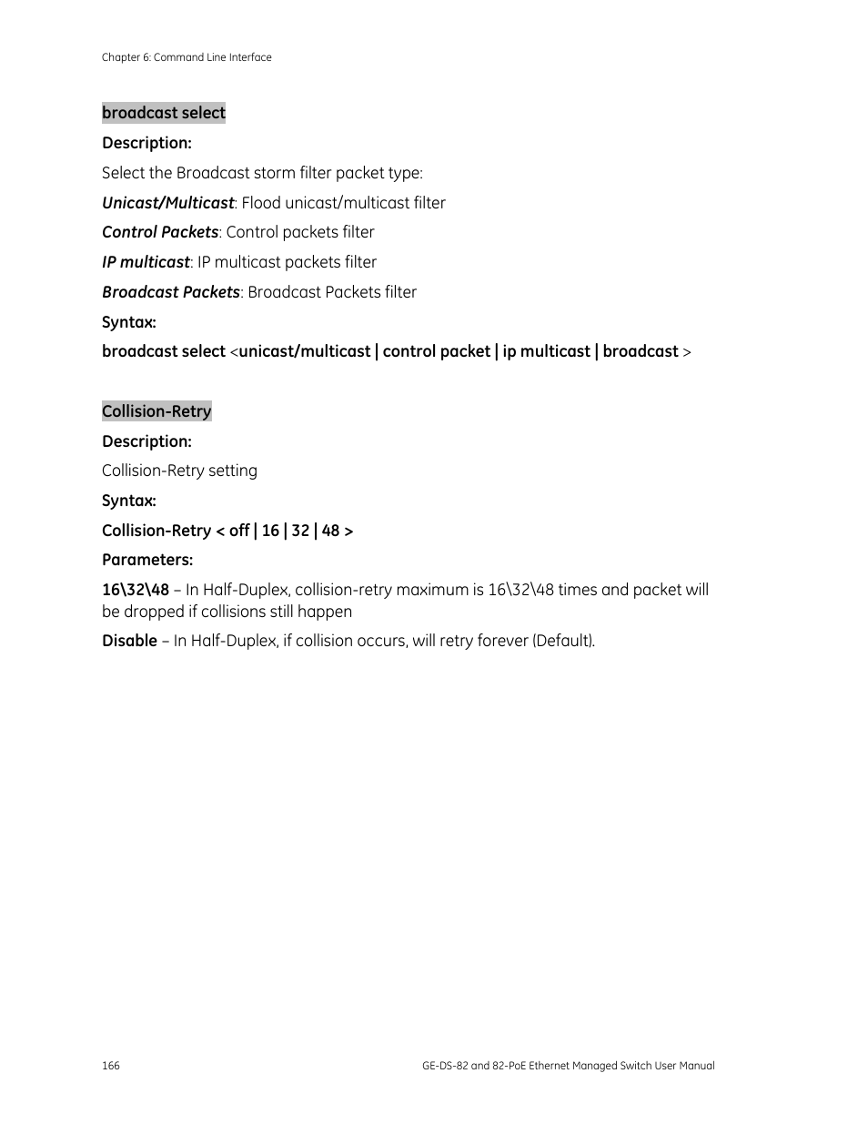 GE DS-82 User Manual | Page 170 / 226