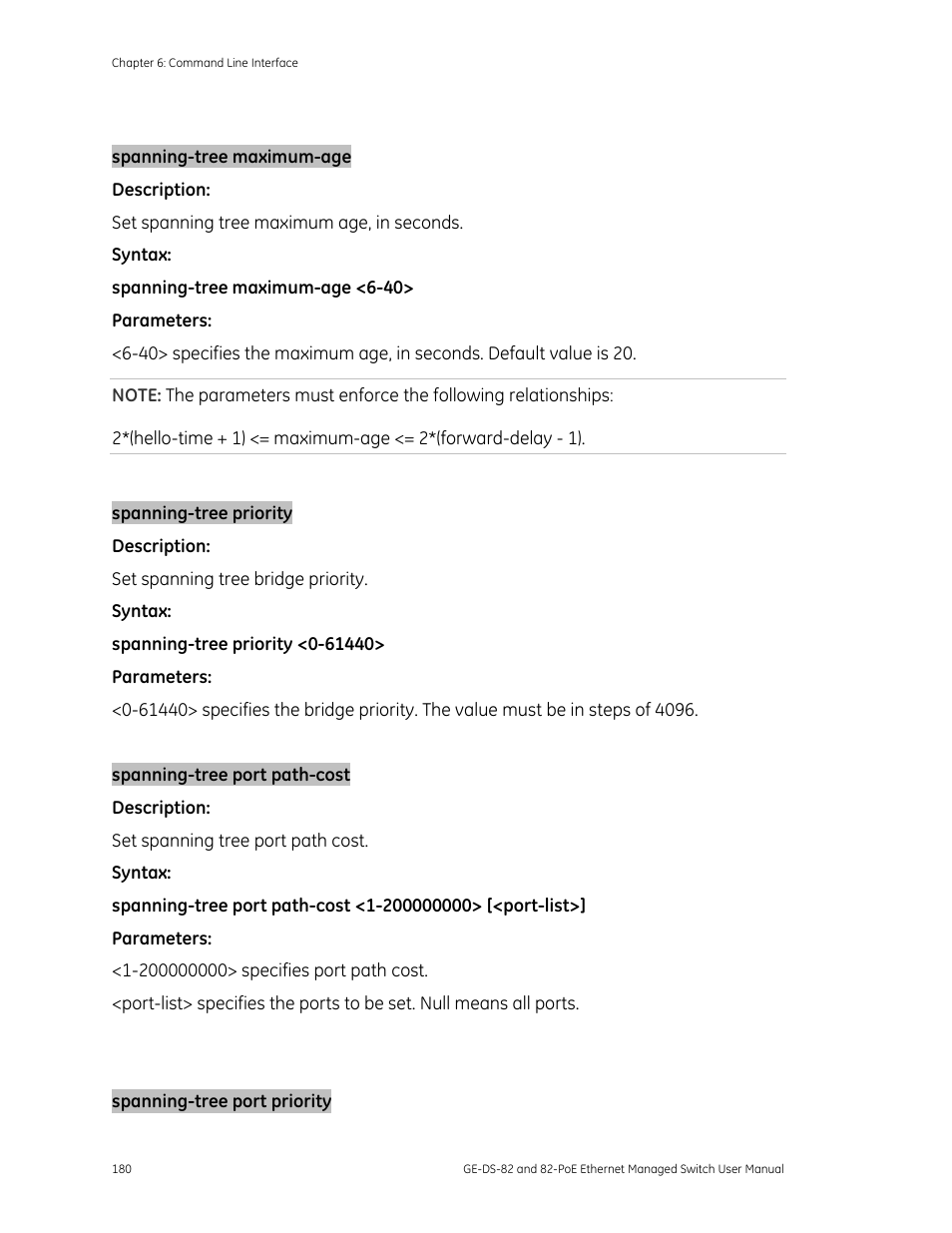 GE DS-82 User Manual | Page 184 / 226