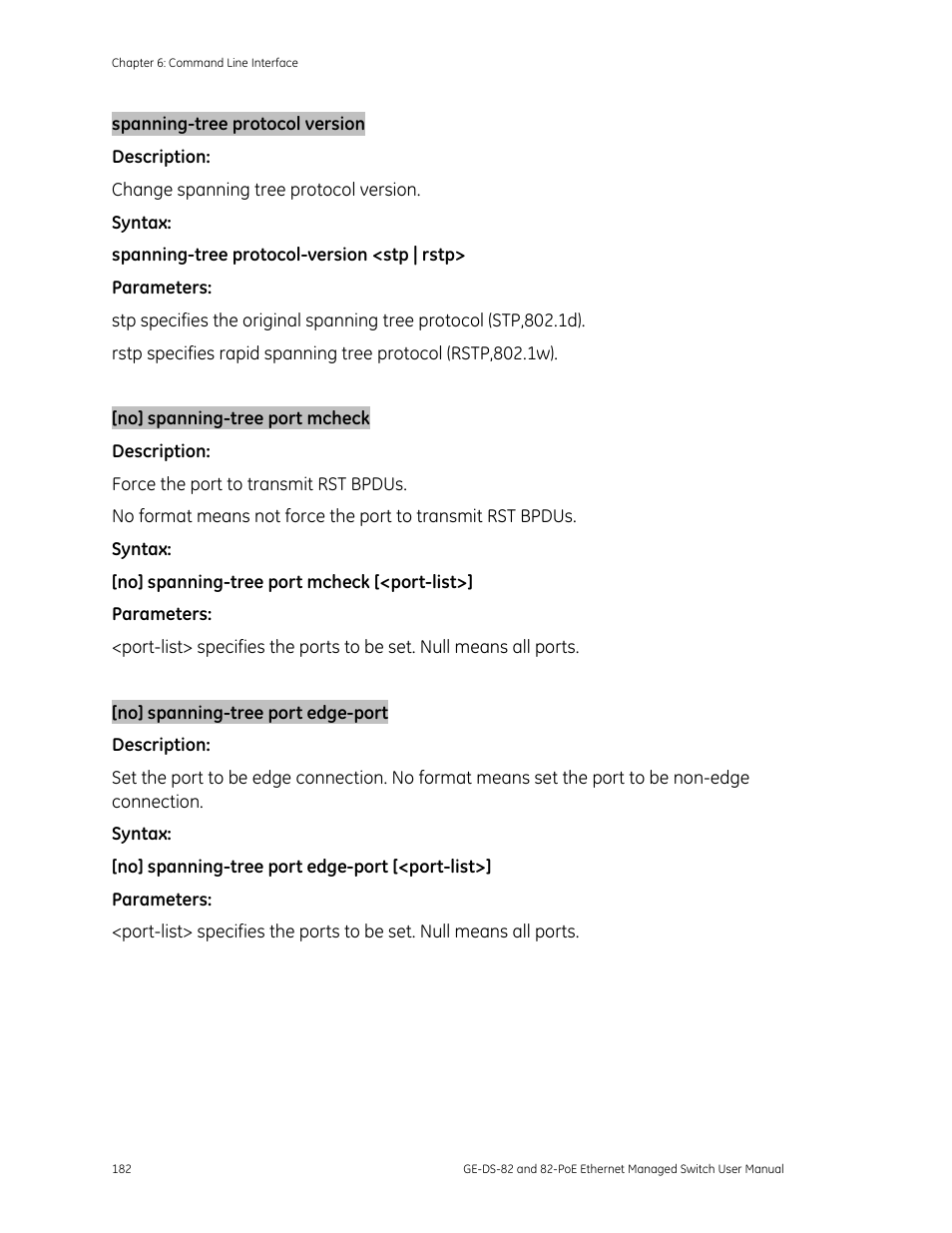 GE DS-82 User Manual | Page 186 / 226