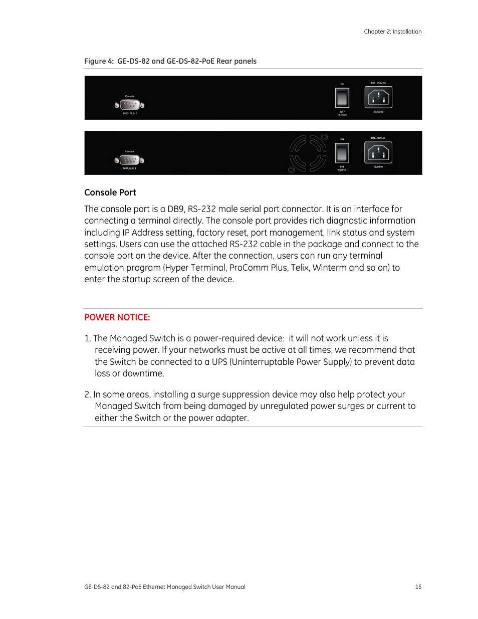 GE DS-82 User Manual | Page 19 / 226