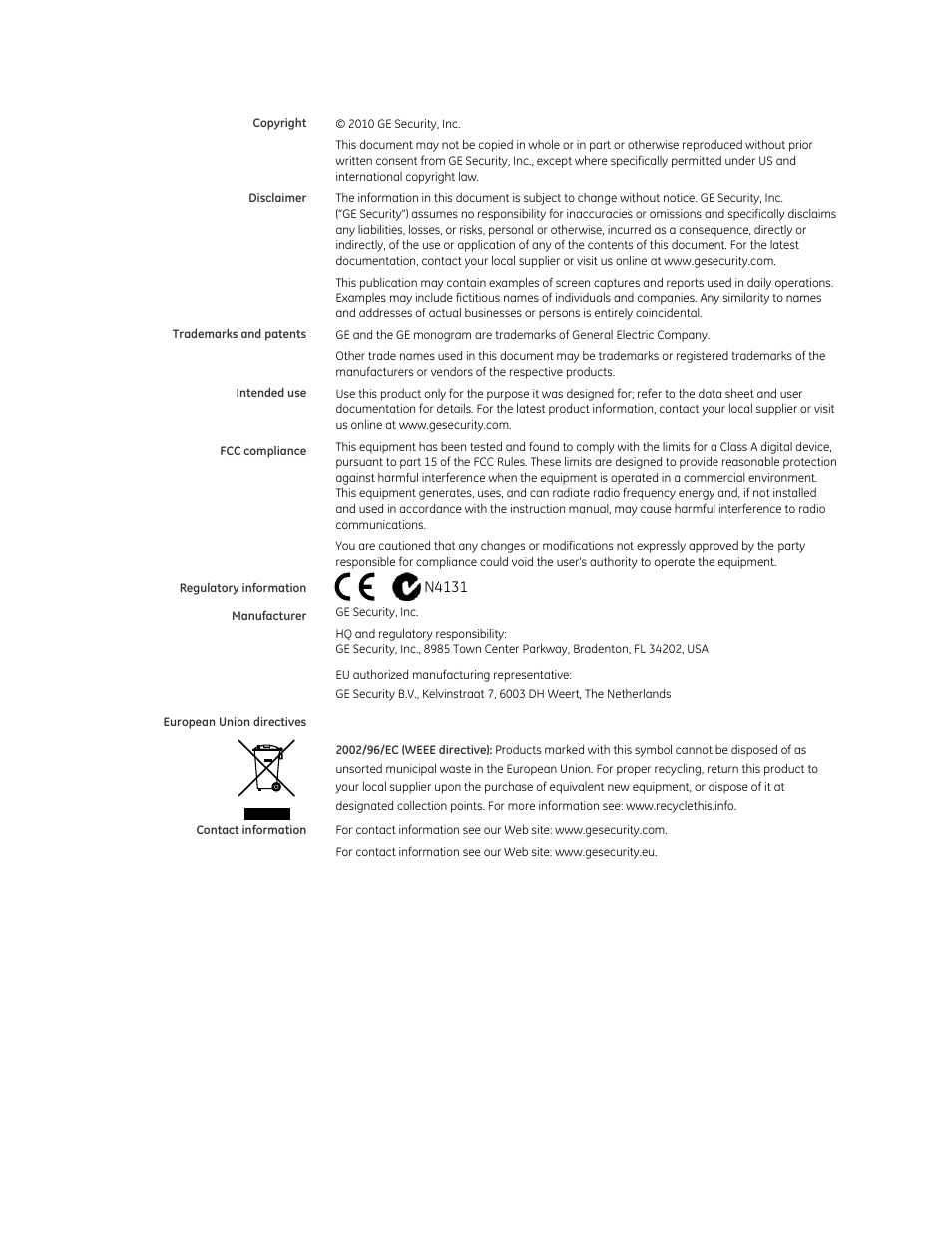 GE DS-82 User Manual | Page 2 / 226