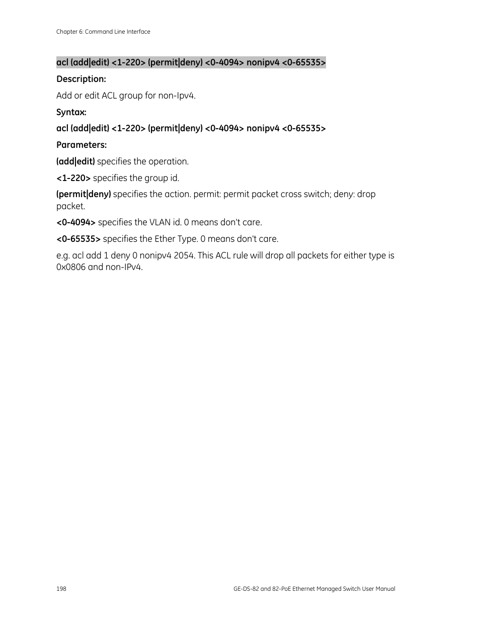 GE DS-82 User Manual | Page 202 / 226