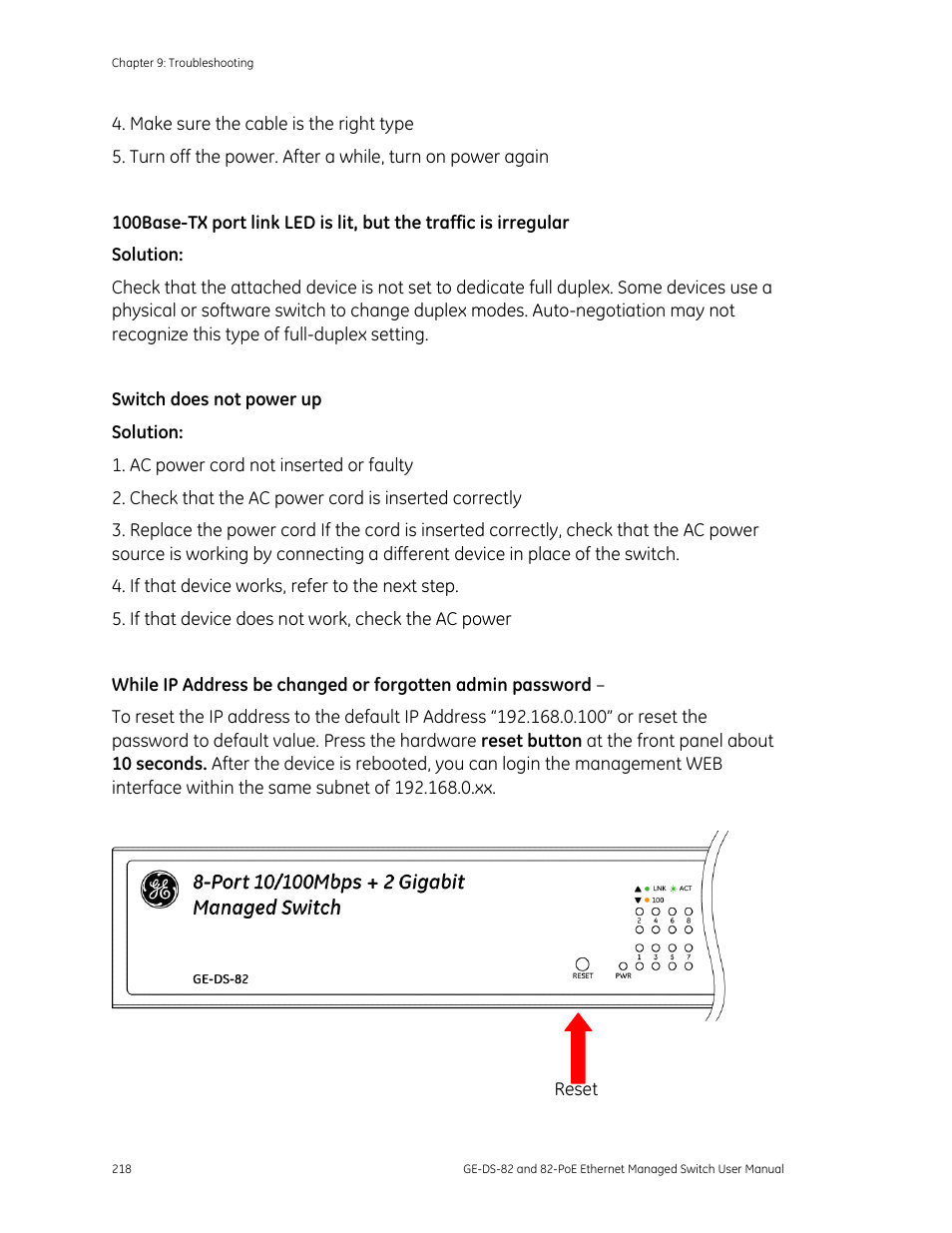 GE DS-82 User Manual | Page 222 / 226